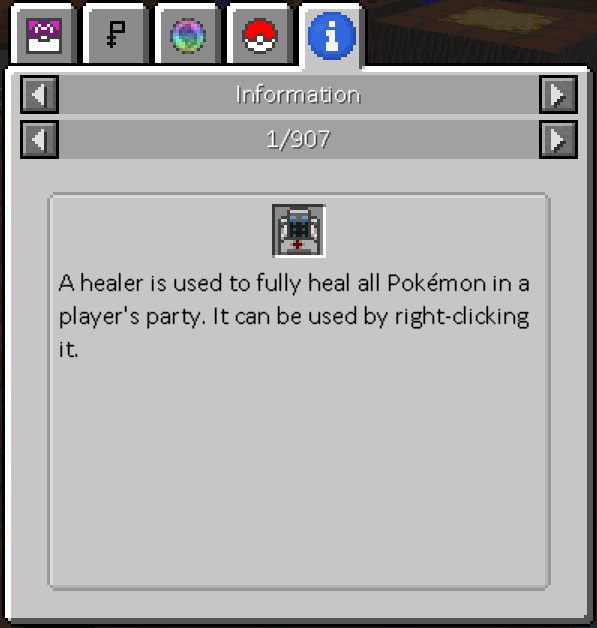 Pixelmon Information Mod (1.16.5, 1.12.2) - Extension for Pixelmon Reforged 4