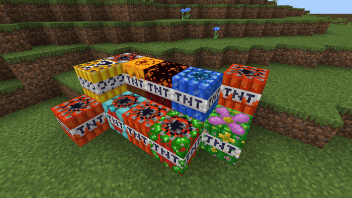 Plasma TNT Explosives Addon (1.20) - MCPE/Bedrock Mod 13