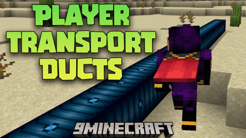 Player Transport Ducts Mod (1.20.4, 1.19) – Introducing Player Transport Ducts Thumbnail