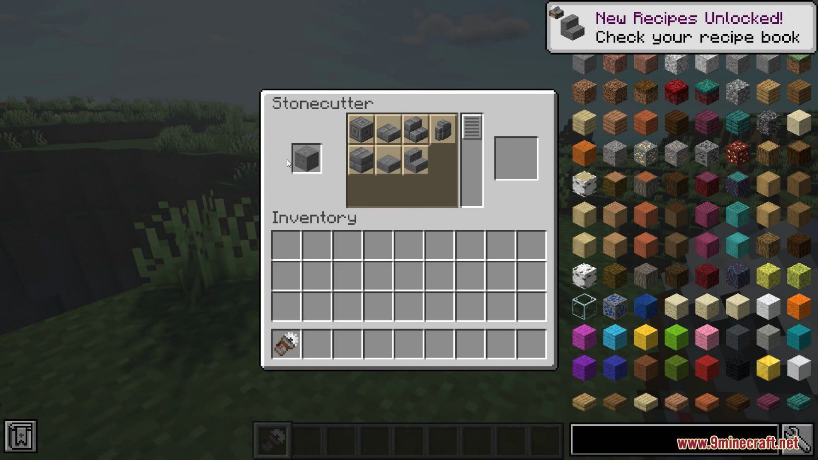 Portable Stonecutter Mod (1.18.2, 1.16.5) - Stonecutting on The Go 5