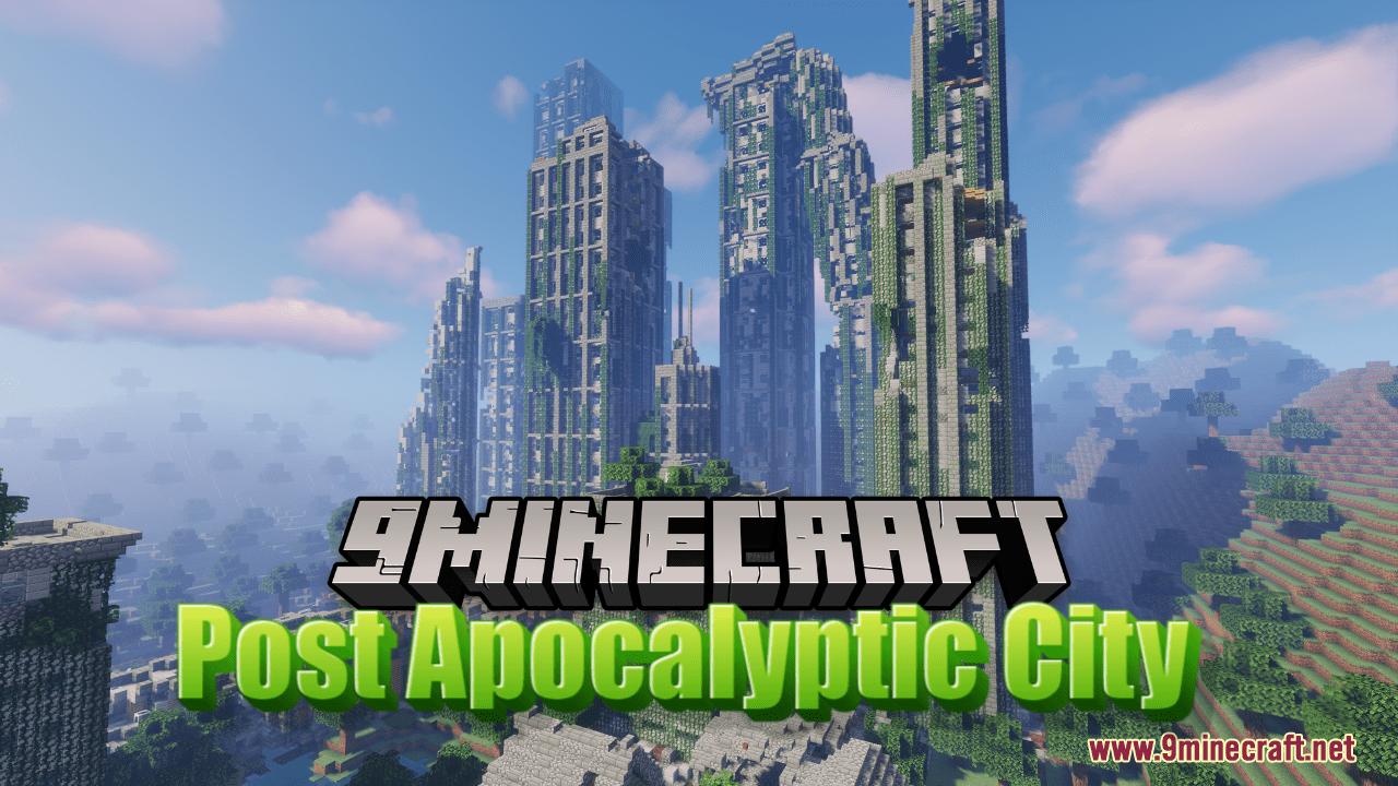 Post Apocalyptic City Map (1.21.1, 1.20.1) - Ruin Rebirth 1