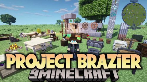 Project Brazier Mod (1.18.2, 1.16.5) – Dark Roleplay Medieval Thumbnail