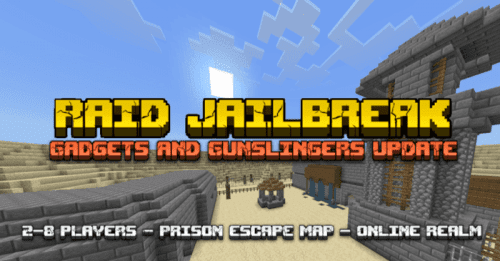 Raid Jailbreak Map (1.20) – MCPE/Bedrock Thumbnail