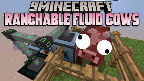 Ranchable Fluid Cows Mod (1.10.2, 1.7.10) – Automate Moo Fluide Cows Thumbnail