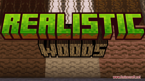 Realistic Woods Resource Pack (1.21.1, 1.20.1) – Texture Pack Thumbnail