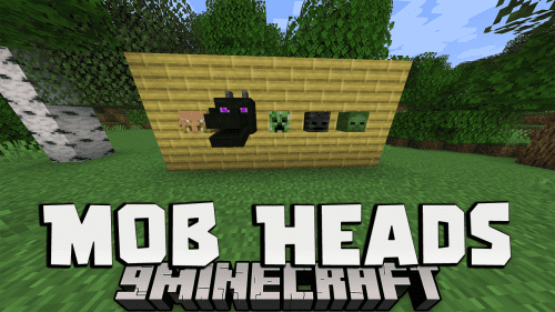 Rebalanced Mob Heads Data Pack (1.21.1, 1.20.1) – Celebrate Your Victories And Showcase Your Trophies! Thumbnail