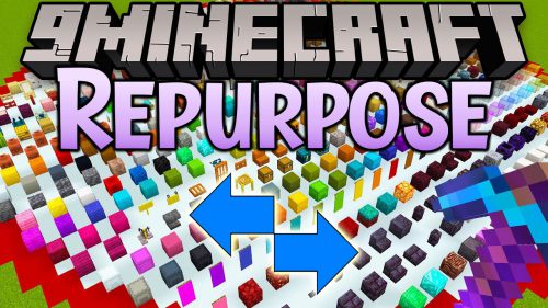 Repurpose Mod (1.16.5, 1.12.2) – New Ways of Using Vanilla Items and Blocks Thumbnail