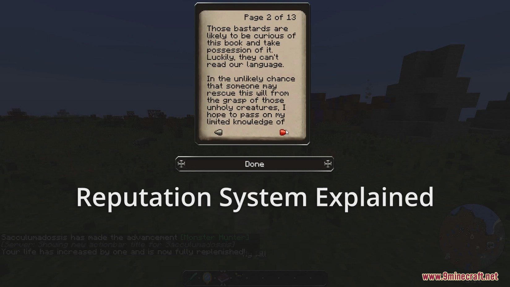 Reputation Mod (1.18.2) - Faction Based Reputation Mod 3