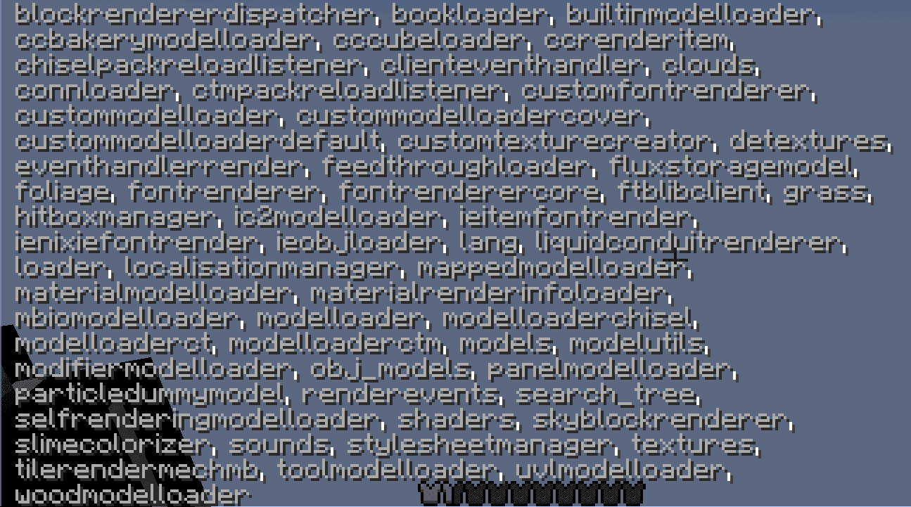 Resource Reloader Mod (1.12.2) - Reload Specific Different Resources 2