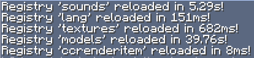 Resource Reloader Mod (1.12.2) - Reload Specific Different Resources 3