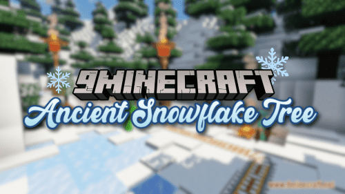 Road to The Ancient Snowflake Tree Map (1.21.1, 1.20.1) – Snowy Journey Thumbnail