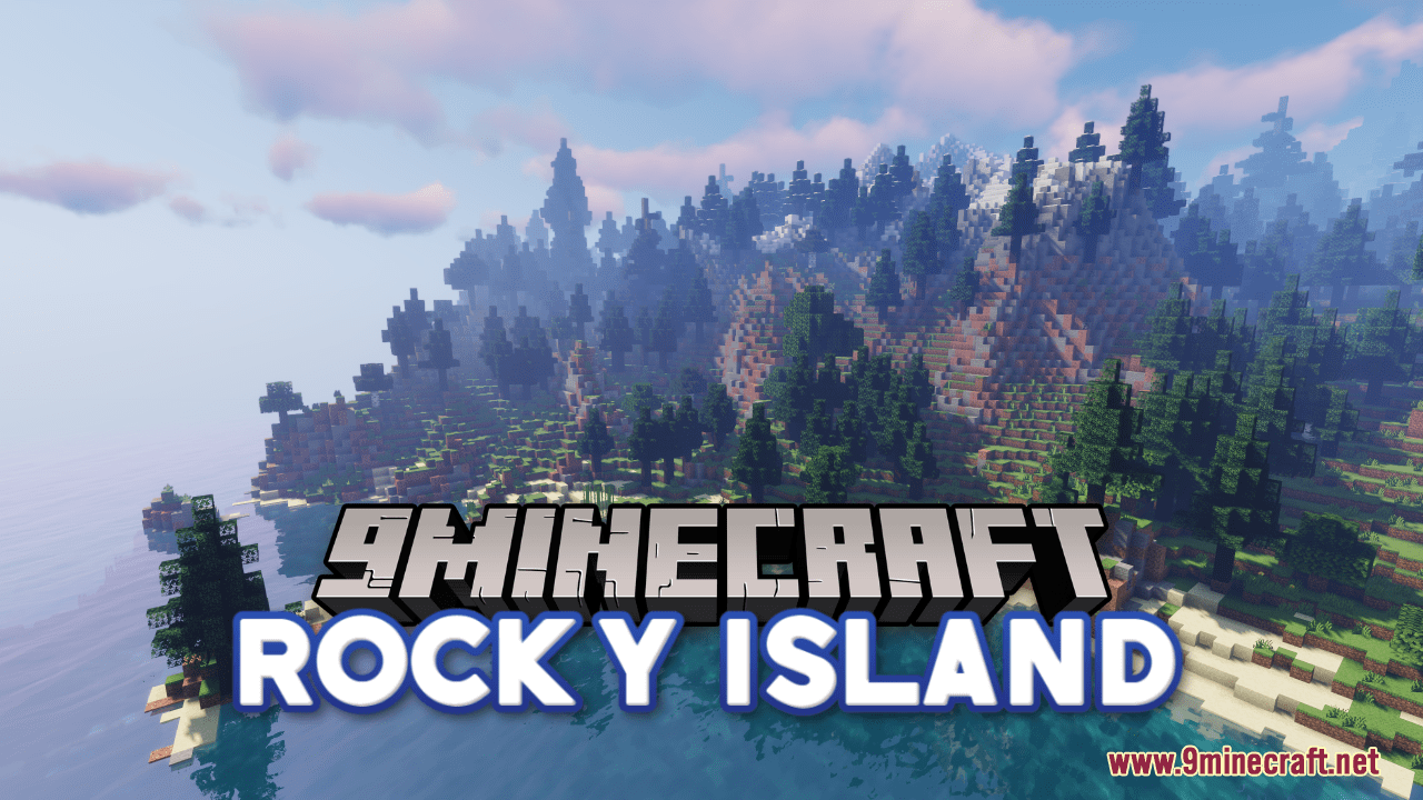 Rock Island Map (1.21.1, 1.20.1) - Heaven of Natural Beauty 1