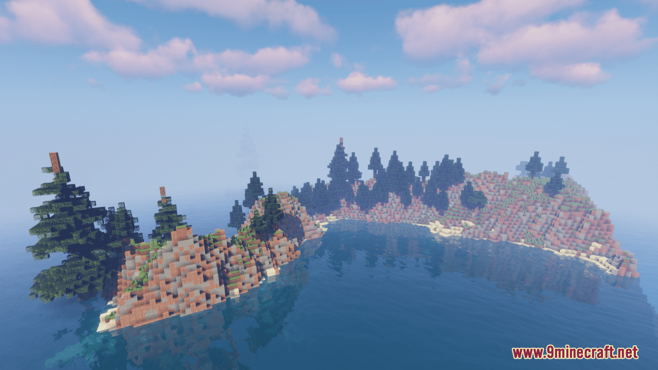 Rock Island Map (1.21.1, 1.20.1) - Heaven of Natural Beauty 4