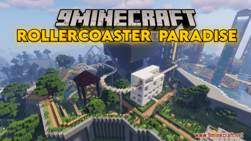 Rollercoaster Paradise Map (1.21.1, 1.20.1) – Thrills Await! Thumbnail