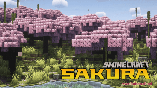 Sakura Resource Pack (1.20.6, 1.20.1) – Texture Pack Thumbnail