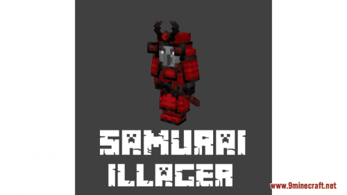 Samurai Illagers Resource Pack (1.20.6, 1.20.1) – Texture Pack Thumbnail