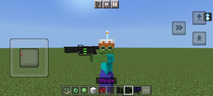 Sci-Fi Weapons Addon (1.20, 1.19) - MCPE/Bedrock Mod 15