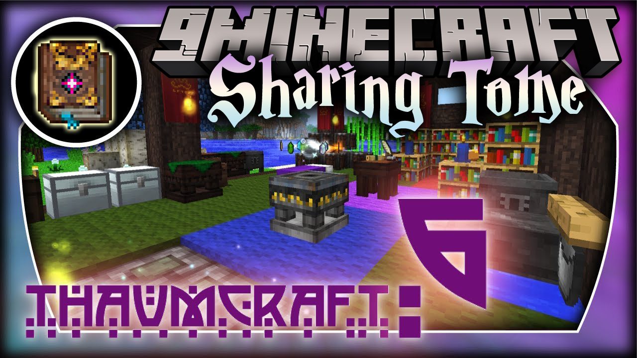 Sharing Tome Mod (1.12.2) - Tome of Knowledge Sharing 1