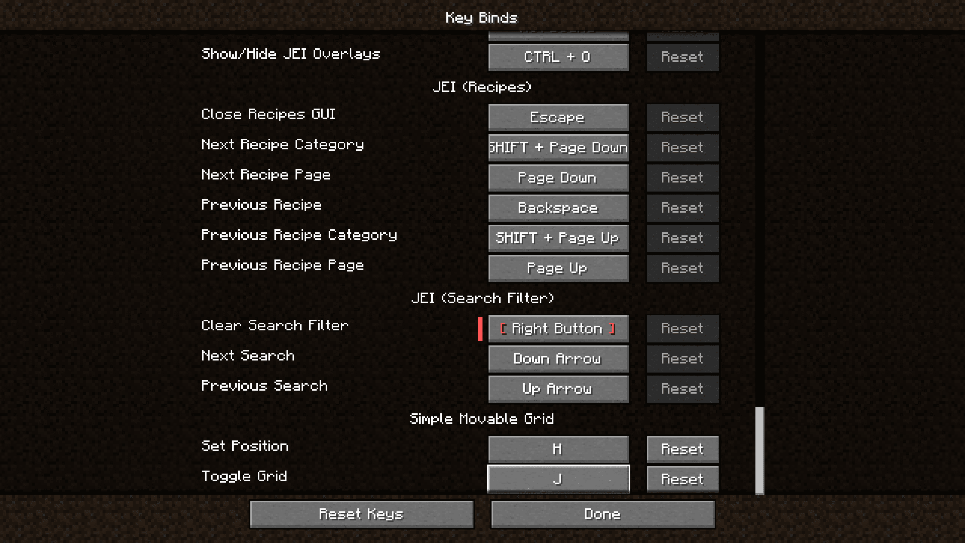 Simple Movable Grid Mod (1.20.4, 1.19.4) - Grid Guide For Builders 3