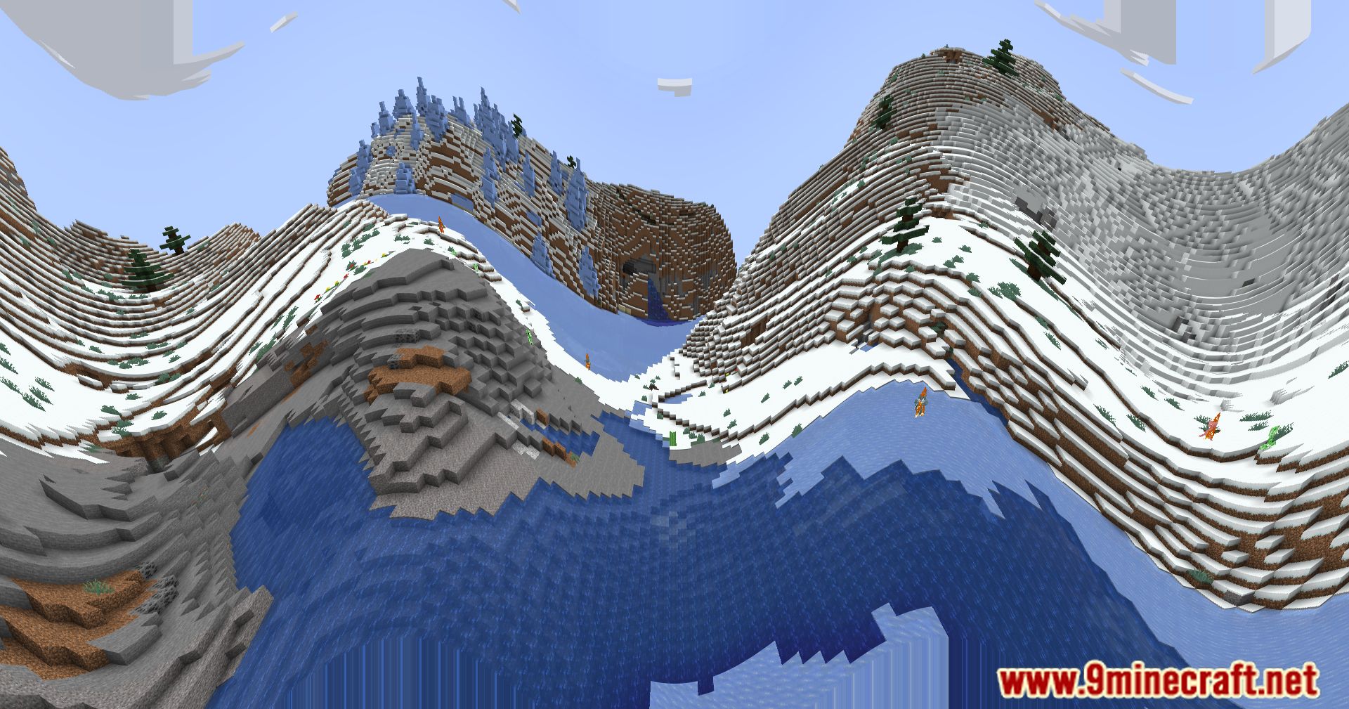 Sinus Shaders (1.20.4, 1.19.4) - Embrace The Cursed Charm Of Sine Wave Minecraft 2