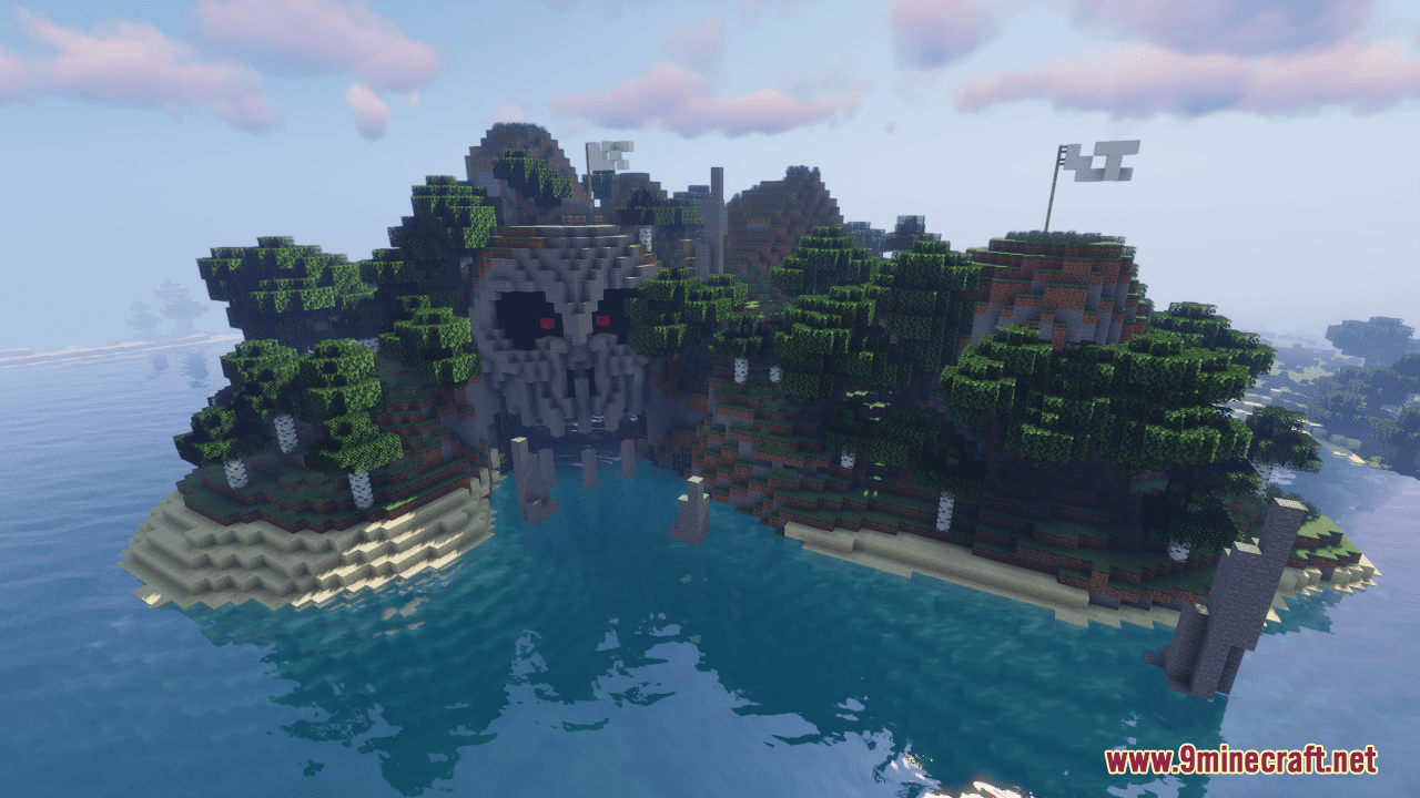 Skull Island Map (1.21.1, 1.20.1) -Mysterious Adventure Awaits 2