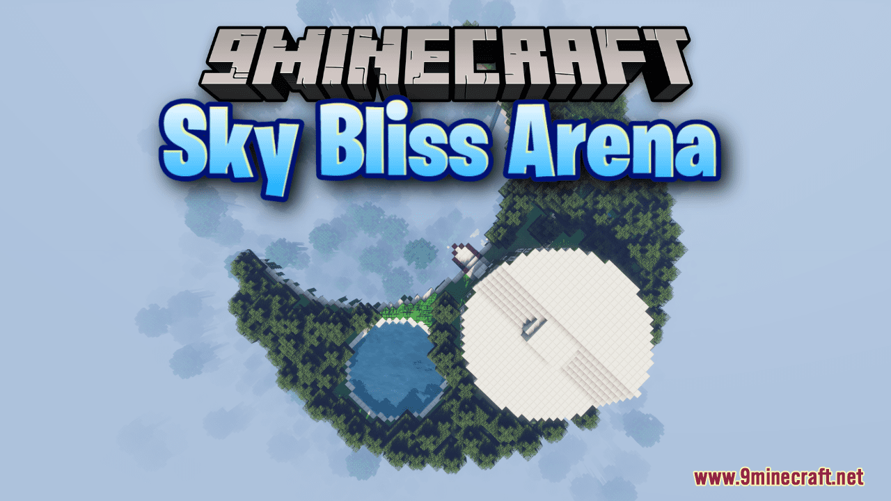 Sky Bliss Arena Map (1.21.1, 1.20.1) - Celestial Heaven 1