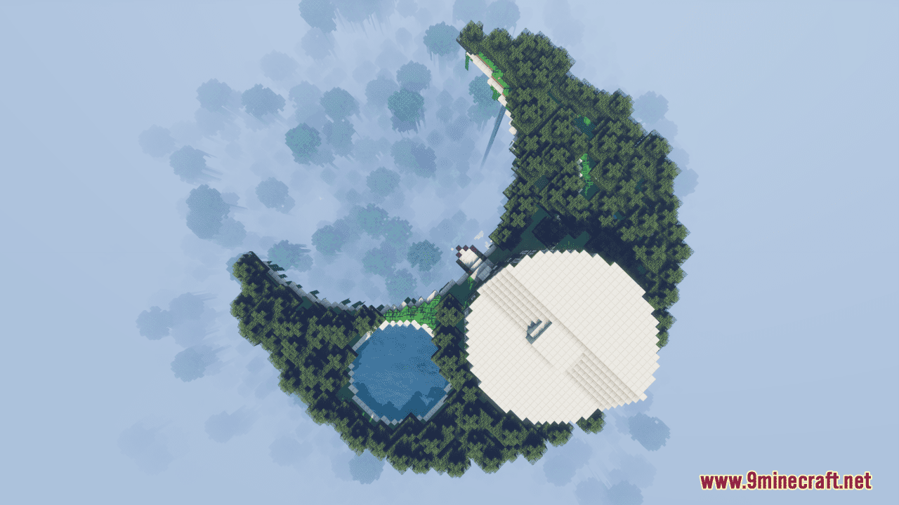 Sky Bliss Arena Map (1.21.1, 1.20.1) - Celestial Heaven 3