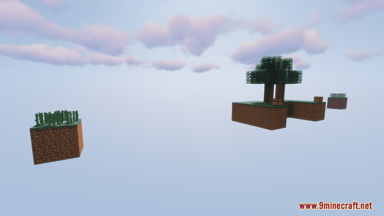 SkyBlock for 2 Players Map (1.21.1, 1.20.1) - Double Sky Islands 4