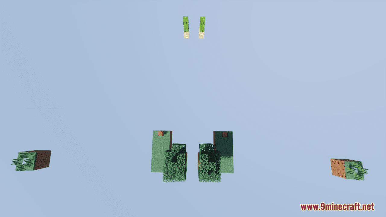 SkyBlock for 2 Players Map (1.21.1, 1.20.1) - Double Sky Islands 6