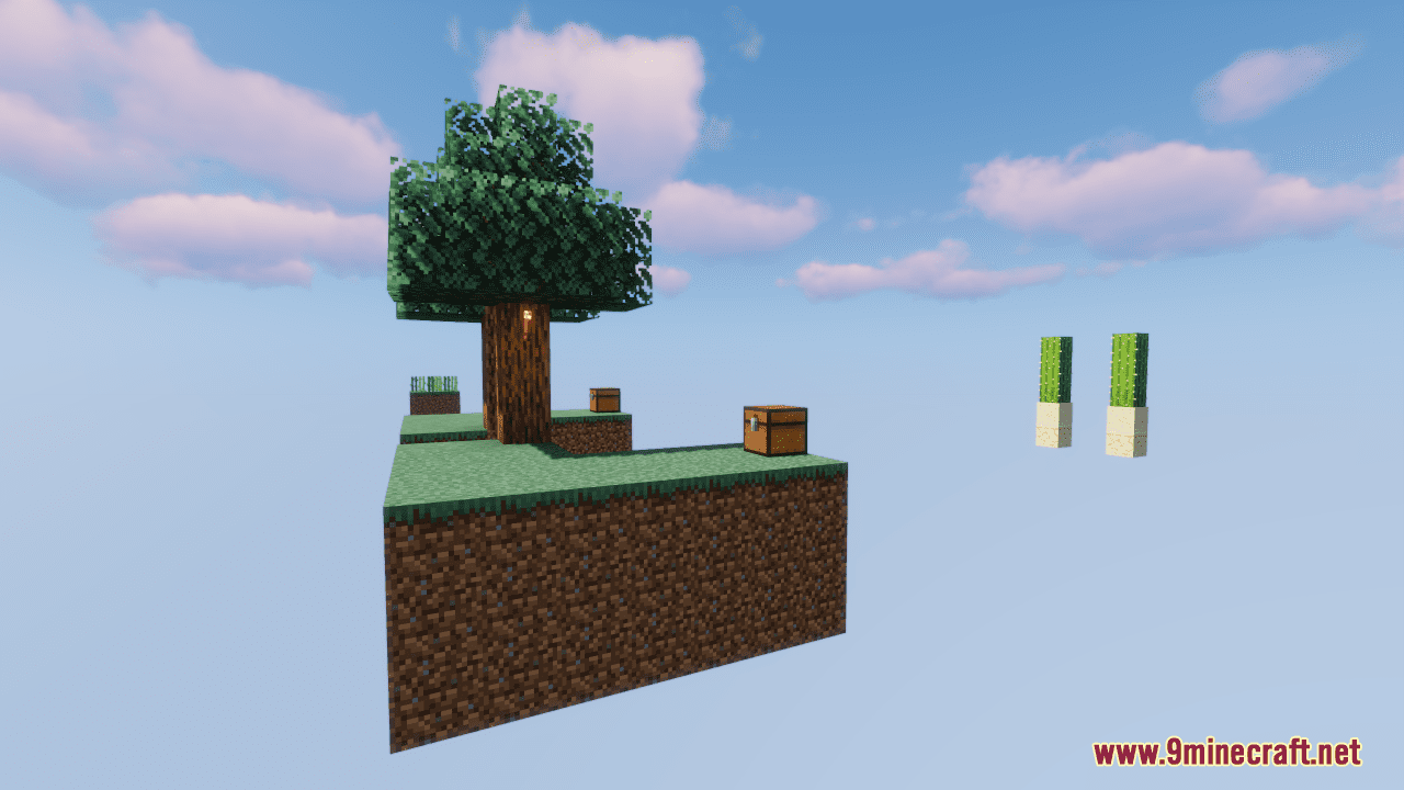 SkyBlock for 2 Players Map (1.21.1, 1.20.1) - Double Sky Islands 10