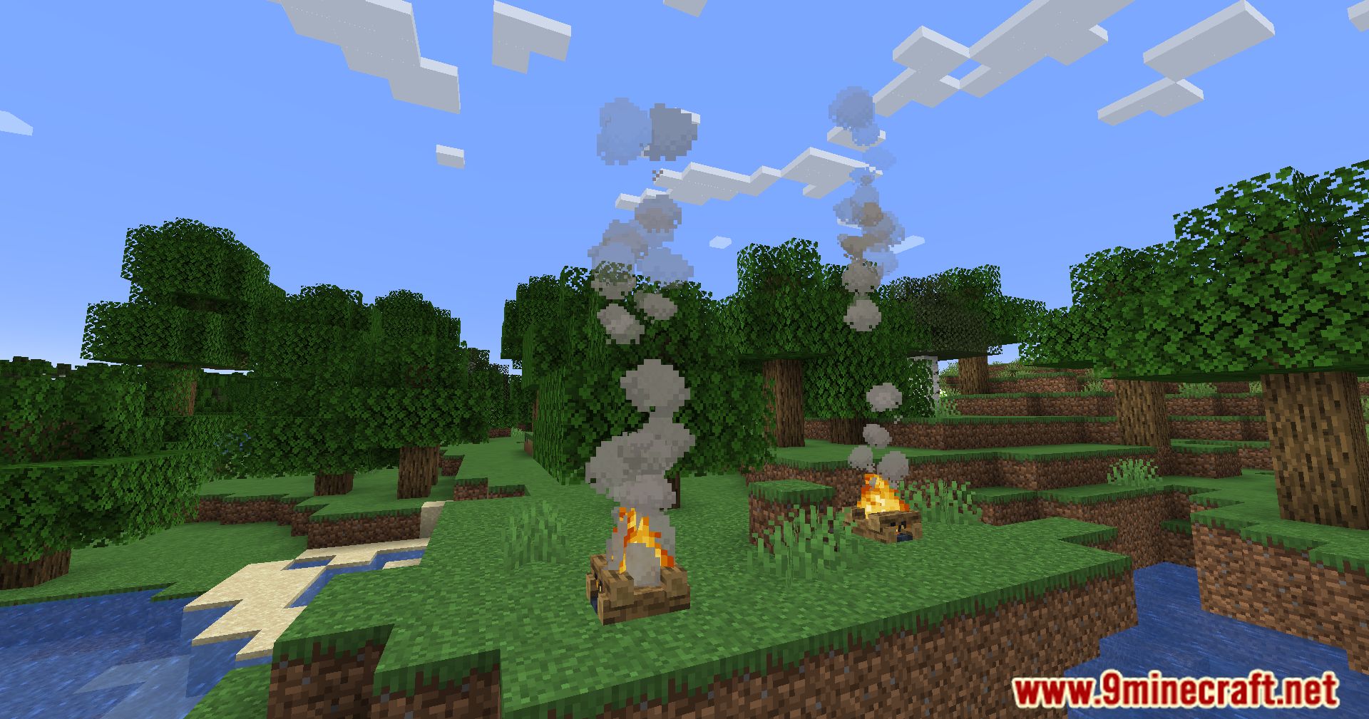 Smoke Extender Mod (1.20.4, 1.19.4) - Embrace The Atmosphere, Enhance Campfire Scenes 6