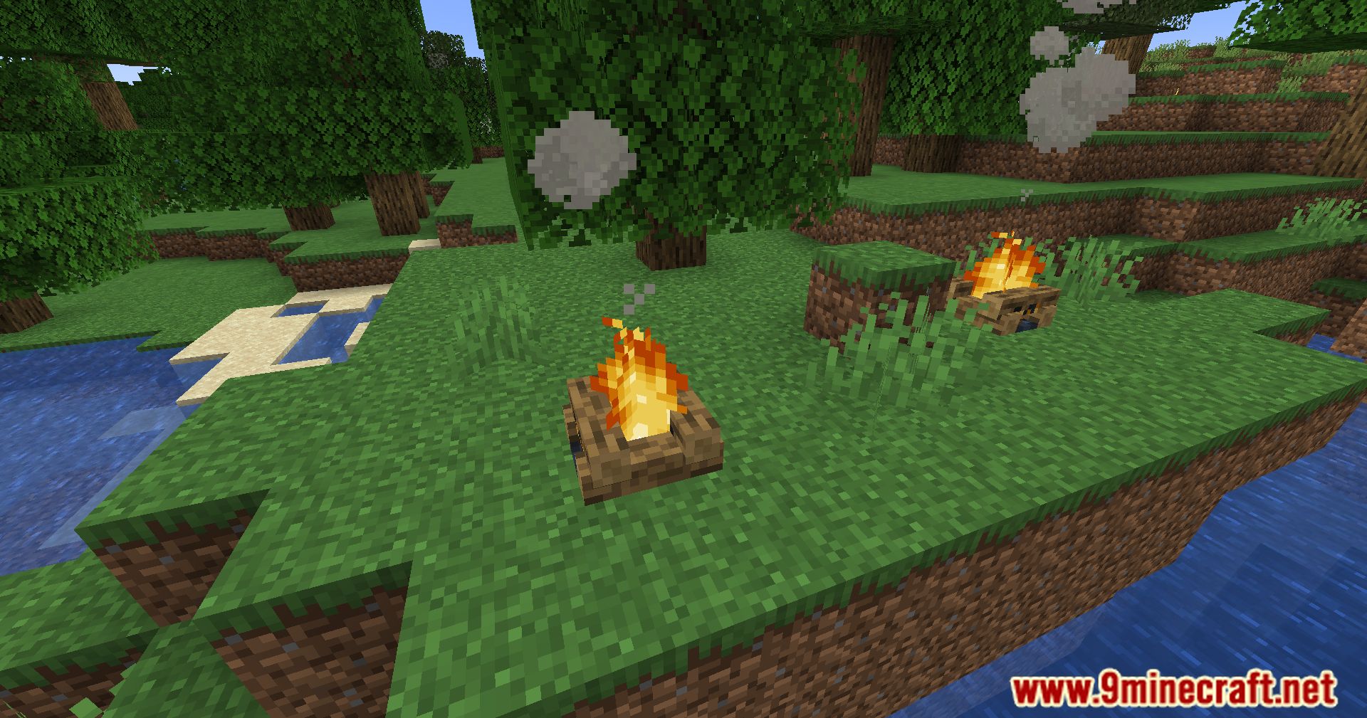 Smoke Extender Mod (1.20.4, 1.19.4) - Embrace The Atmosphere, Enhance Campfire Scenes 7