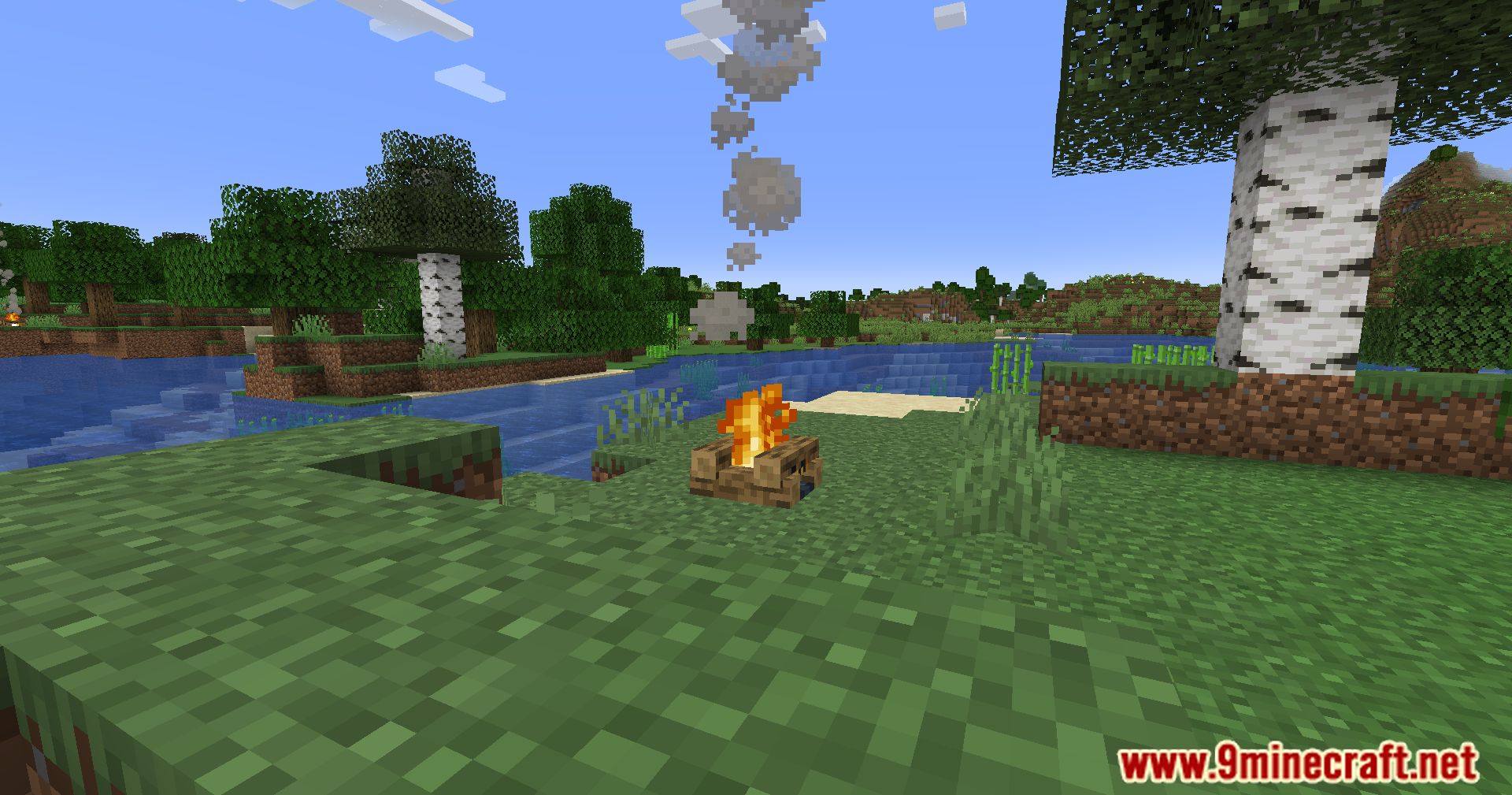 Smoke Extender Mod (1.20.4, 1.19.4) - Embrace The Atmosphere, Enhance Campfire Scenes 8