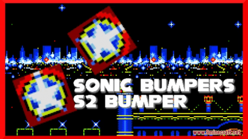 Sonic Bumpers Resource Pack (1.20.6, 1.20.1) – Texture Pack Thumbnail