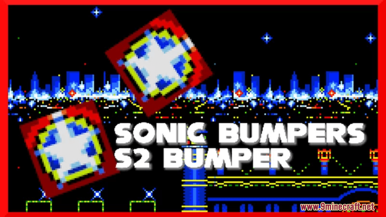 Sonic Bumpers Resource Pack (1.20.6, 1.20.1) - Texture Pack 1