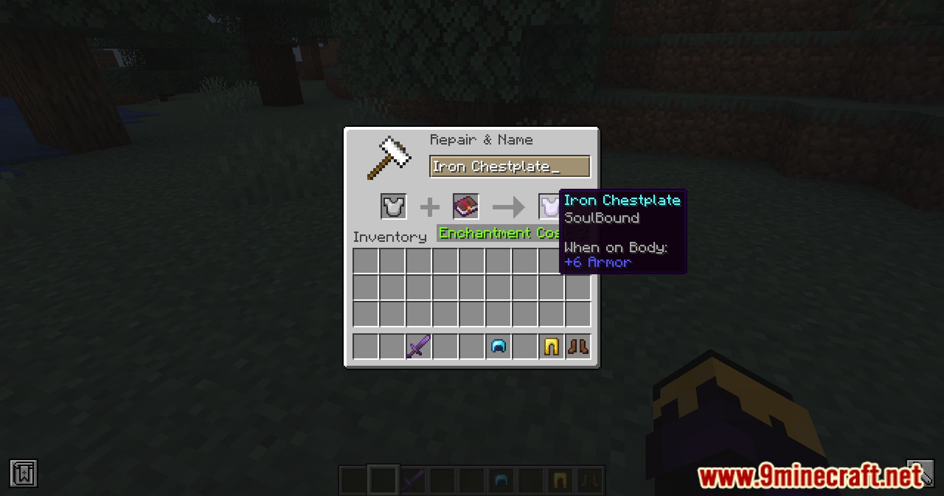 Soul Bound Enchantment Mod (1.21, 1.20.1) - Secure Your Valuables, Explore Fearlessly 5