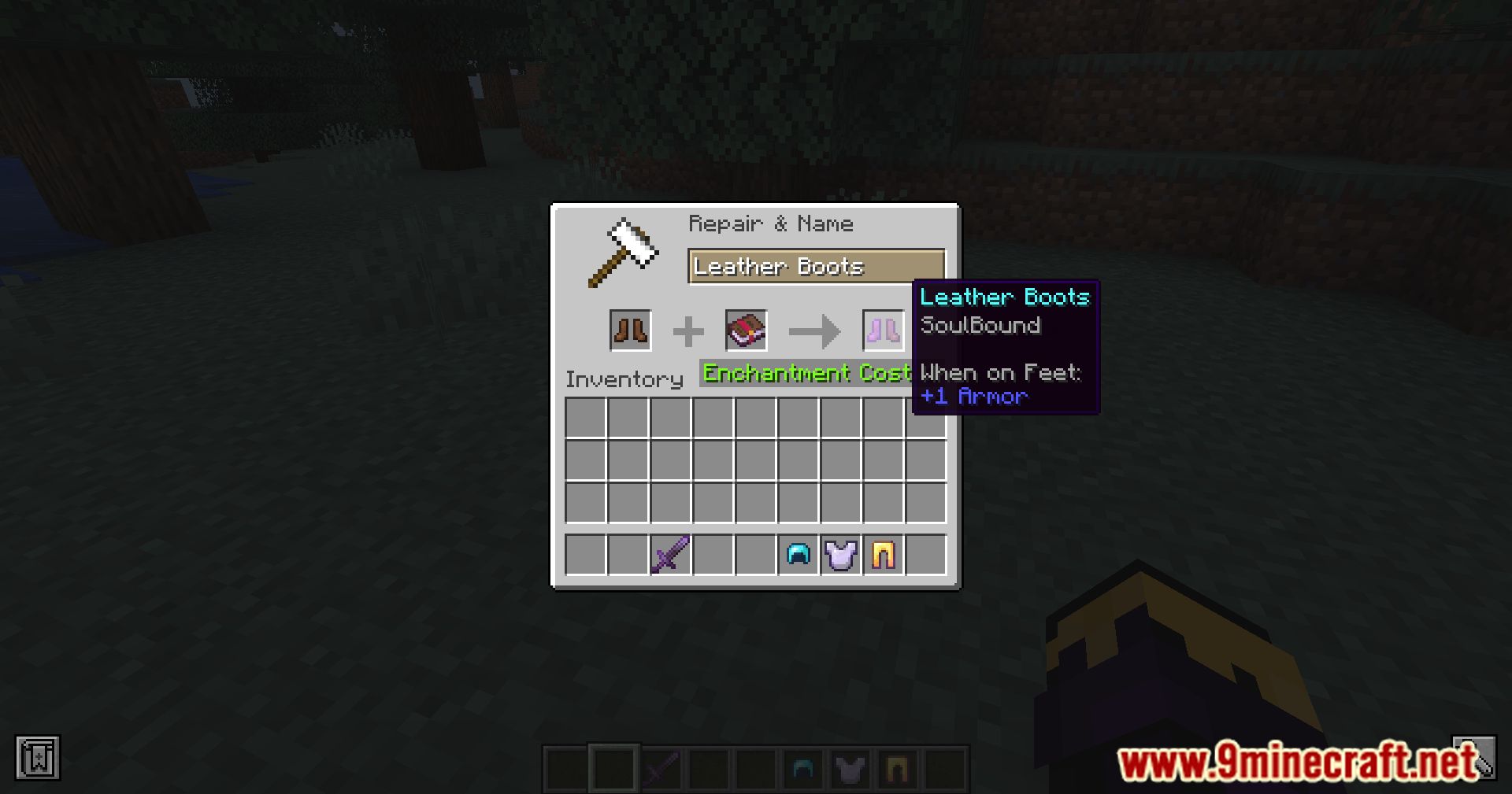 Soul Bound Enchantment Mod (1.21, 1.20.1) - Secure Your Valuables, Explore Fearlessly 7