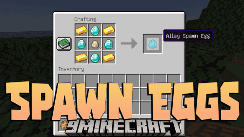 Spawn Eggs Recipes Data Pack (1.20.4, 1.19.4) – Empower Your Minecraft Adventures! Thumbnail