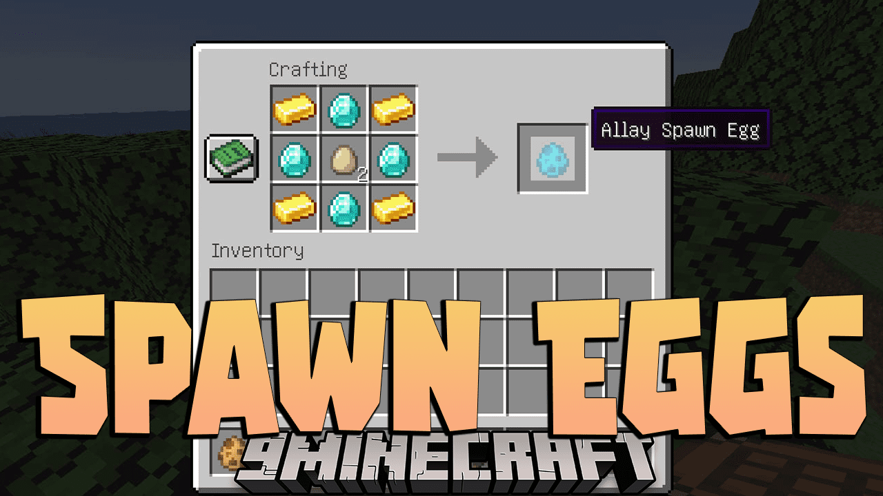 Spawn Eggs Recipes Data Pack (1.20.4, 1.19.4) - Empower Your Minecraft Adventures! 1