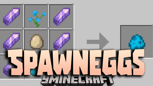 Craft Spawn Eggs Data Pack (1.21.1, 1.20.1) – Empower Your Minecraft Adventures Thumbnail