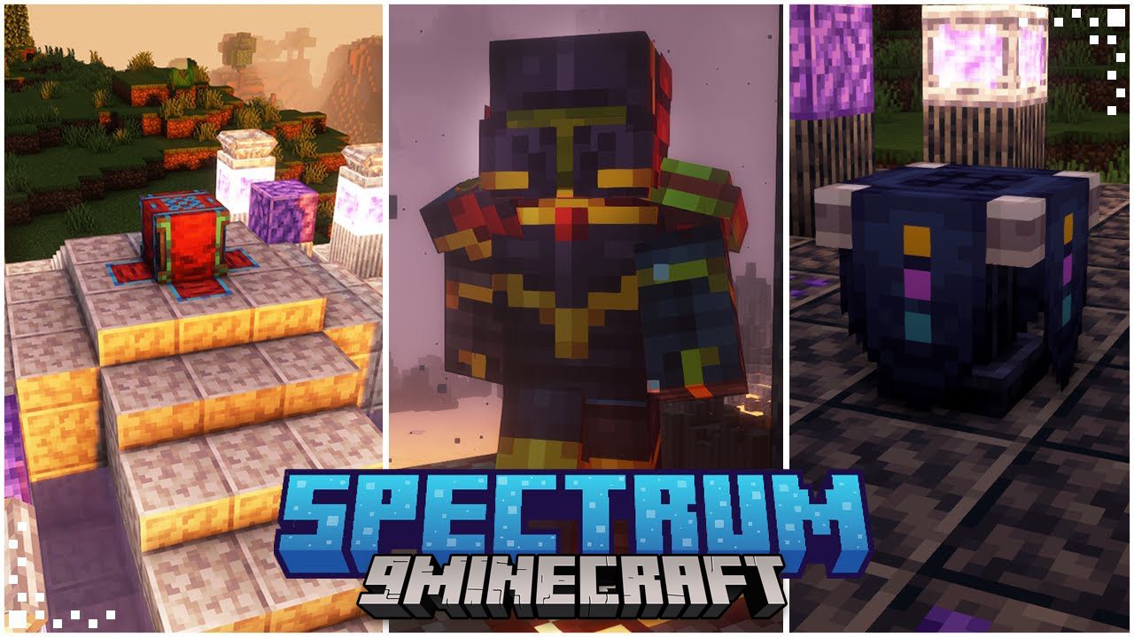 Spectrum Mod (1.20.1, 1.19.2) - Harnessing The Powers of Color 1