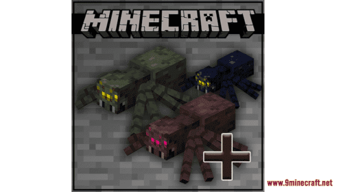 Spider Diversity Resource Pack (1.20.6, 1.20.1) – Texture Pack Thumbnail