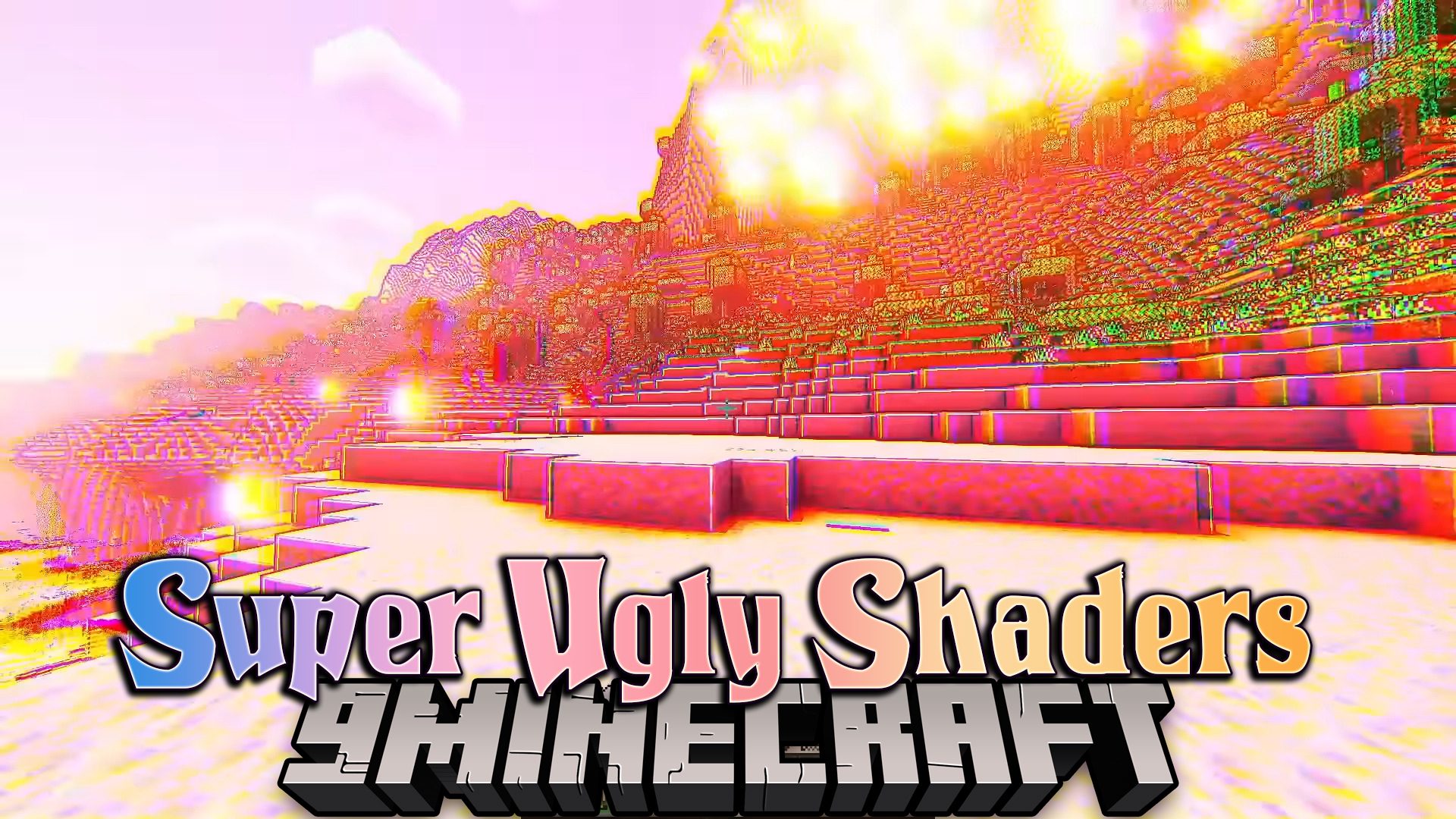 Super Ugly Shaders (1.20.4, 1.19.4) - Shaderpack Causes Hallucinations and Dizziness 1