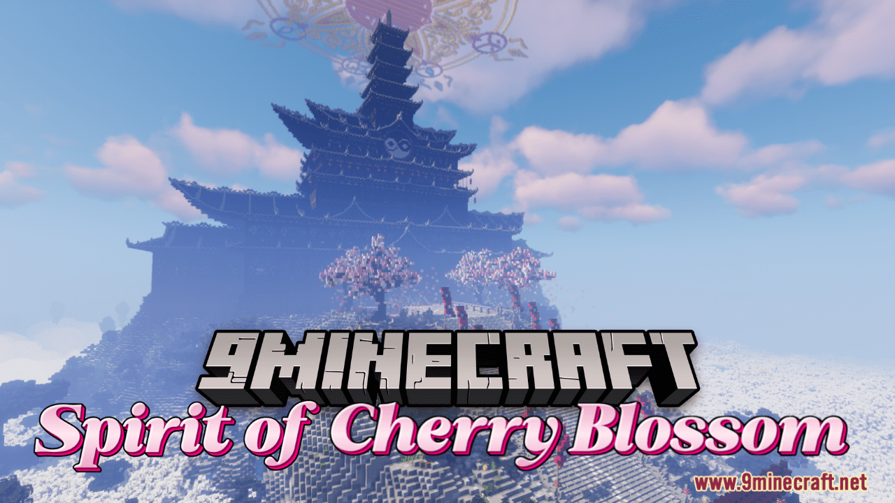 Temple of the Spirit of Cherry Blossom Map (1.21.1, 1.20.1) - Spiritual Sanctuary 1