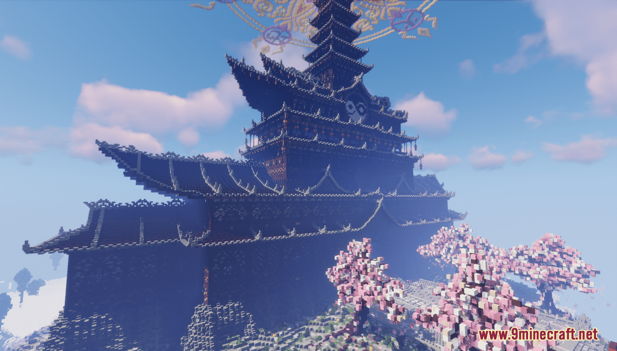 Temple of the Spirit of Cherry Blossom Map (1.21.1, 1.20.1) - Spiritual Sanctuary 3