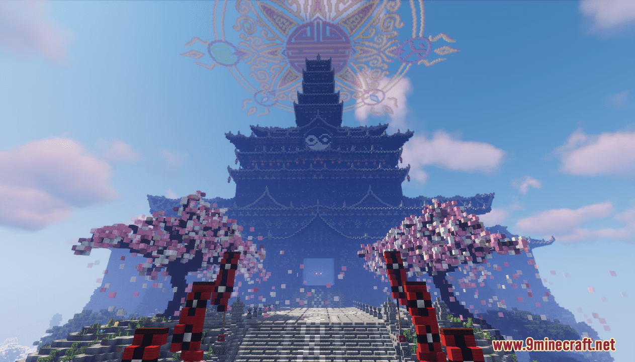 Temple of the Spirit of Cherry Blossom Map (1.21.1, 1.20.1) - Spiritual Sanctuary 4