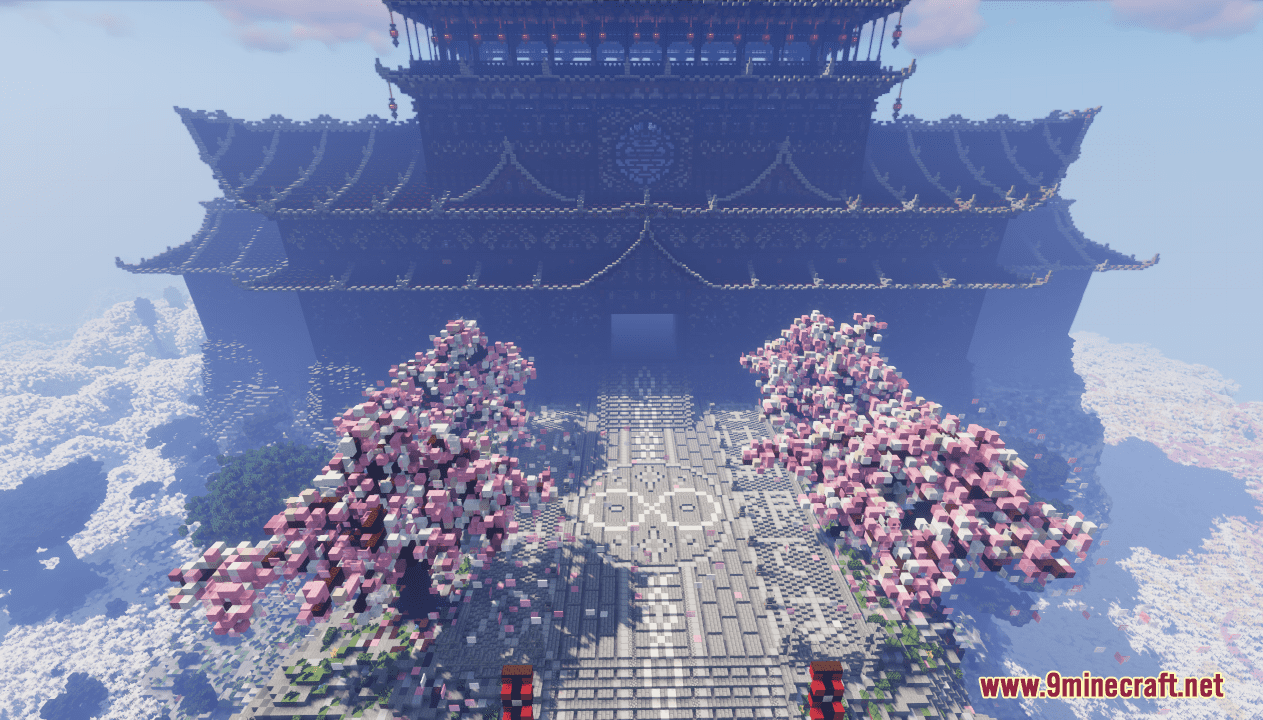 Temple of the Spirit of Cherry Blossom Map (1.21.1, 1.20.1) - Spiritual Sanctuary 5