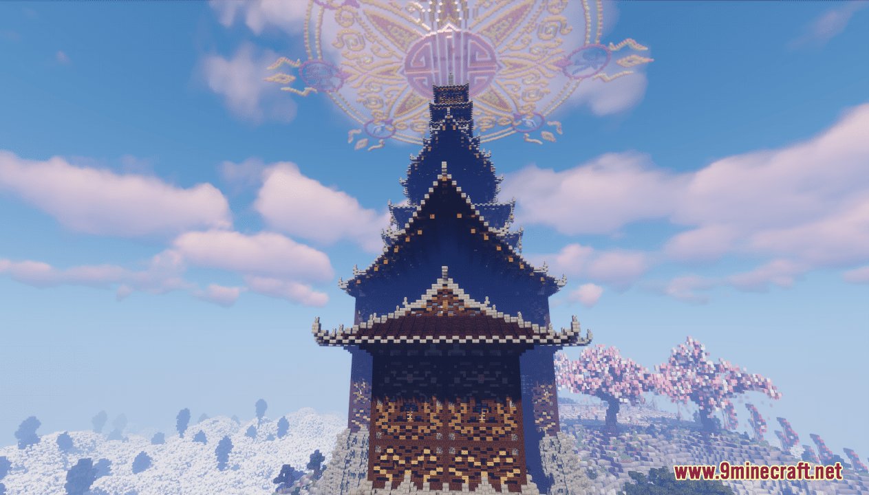 Temple of the Spirit of Cherry Blossom Map (1.21.1, 1.20.1) - Spiritual Sanctuary 10