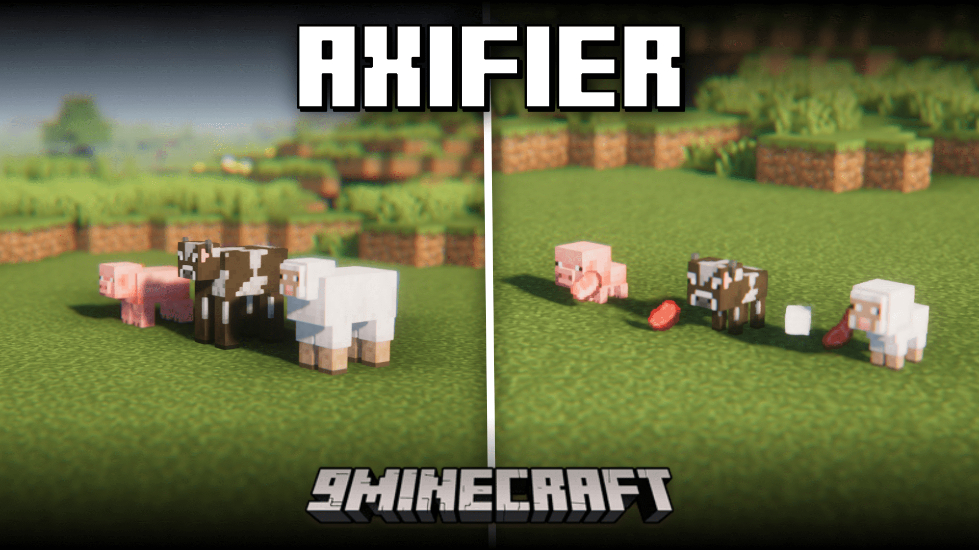 Axifier Mod (1.21, 1.20.1) - Obtain Meat Without Killing Mobs 1