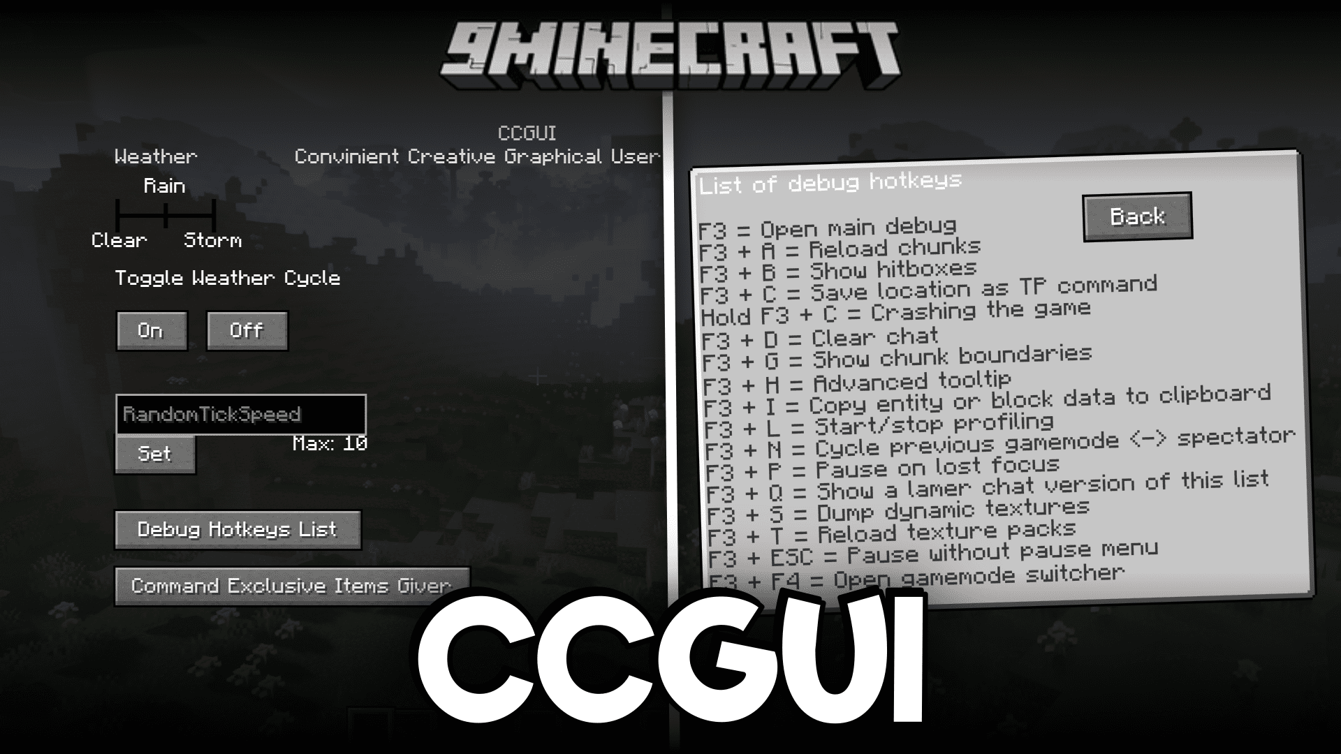 CCGUI Mod (1.20.1) - Convenient Creative GUI 1